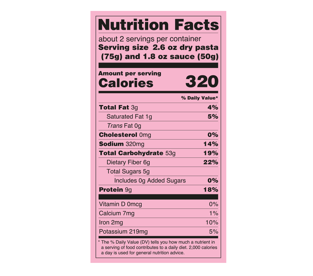 Penne & Tomato Basil Sauce