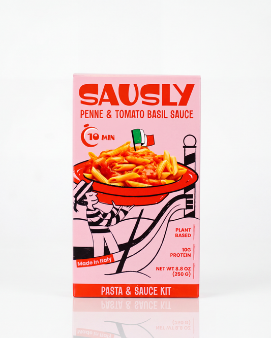 Penne & Tomato Basil Sauce