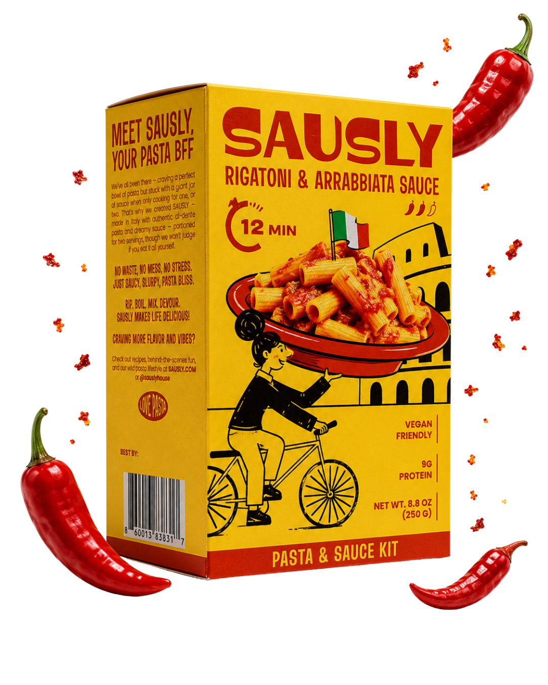 Rigatoni & Arrabbiata Sauce