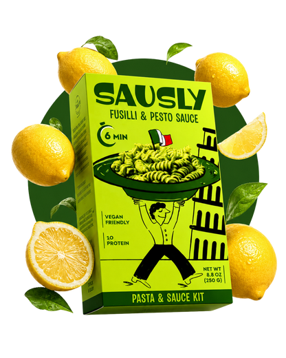 Fusilli & Pesto Sauce