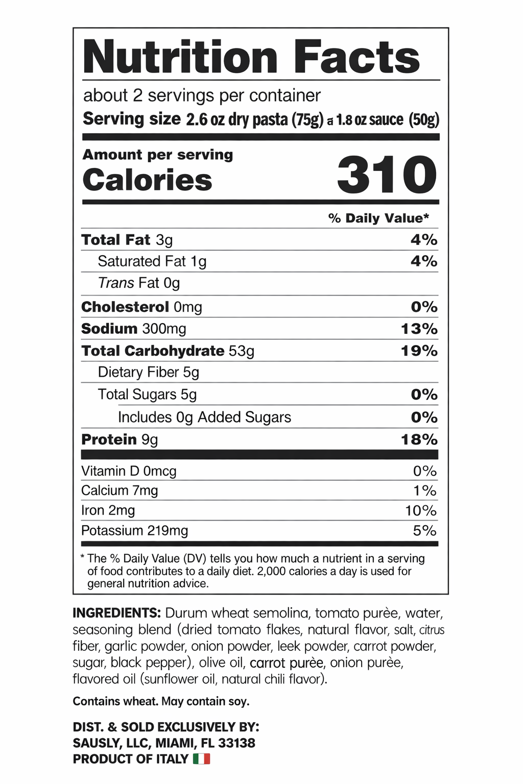 Rigatoni & Arrabbiata Sauce