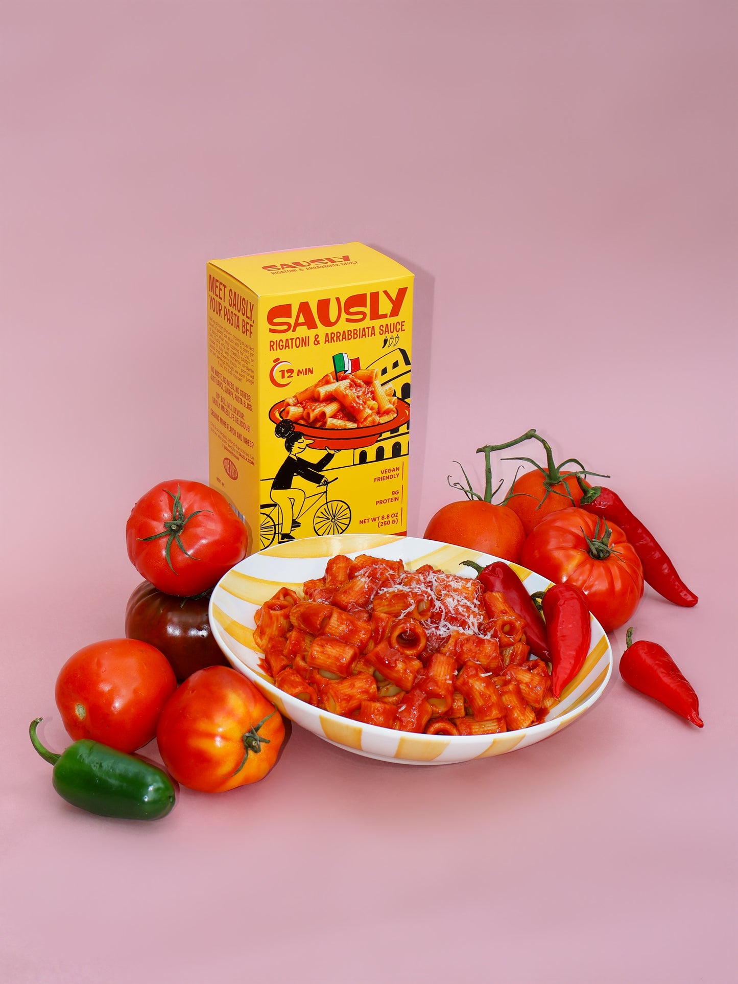 Rigatoni & Arrabbiata Sauce