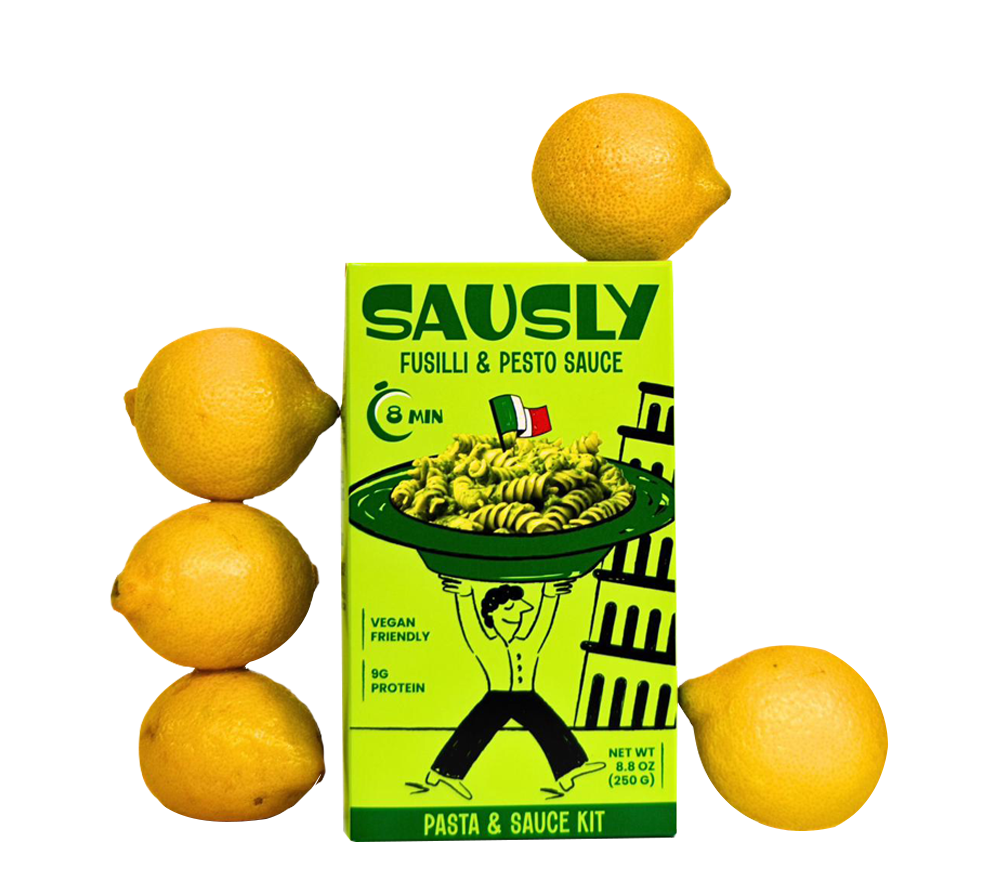 Fusilli & Pesto Sauce