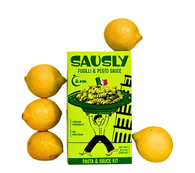 Fusilli & Pesto Sauce