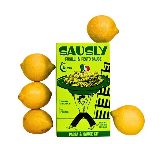 Fusilli & Pesto Sauce