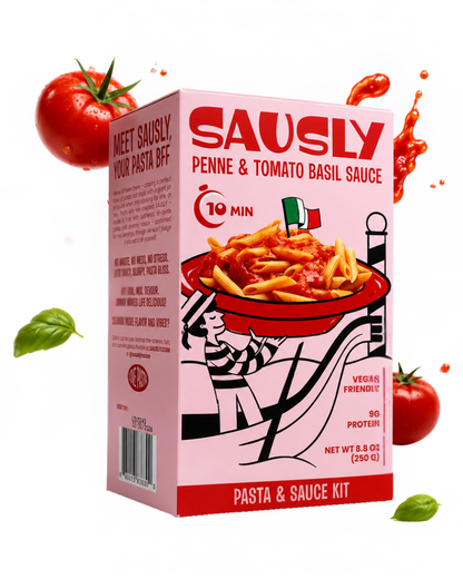 Penne & Tomato Basil Sauce