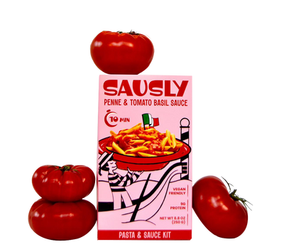 Penne & Tomato Basil Sauce