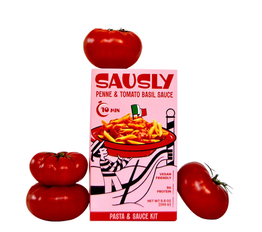 Penne & Tomato Basil Sauce