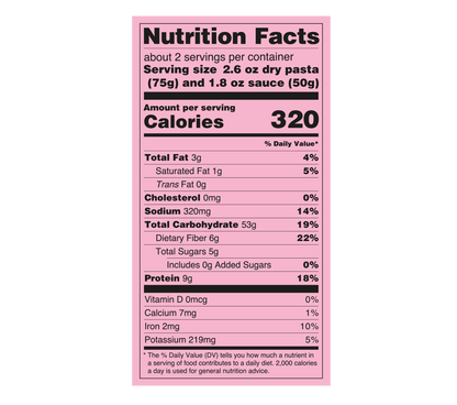 Penne & Tomato Basil Sauce